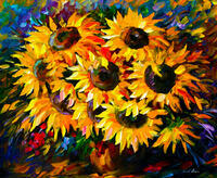 Без бренда «Собранный букет подсолнухов» в Томске в интернет-магазине  Без бренда «Собранный букет подсолнухов» в Томске