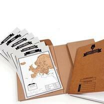 Без бренда «Скретч-карта мира стирающаяся. Карта путешествий» в Томске