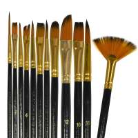 Без бренда «Кисти для рисования набор (12 шт)» в Томске