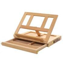 Без бренда «Коробка 10 шт.: Мольберт Две картинки этюдный ящик, настольный, хлопушка 30 см» в Томске