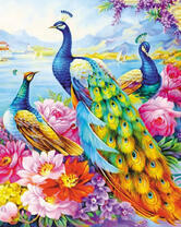 Без бренда «Изящные павлины (20шт)» в Томске