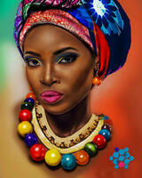 Без бренда «Портрет яркой женщины» в Томске в интернет-магазине  Без бренда «Портрет яркой женщины» в Томске