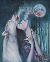 Без бренда «Девушка и волк в полнолуние» в Томске в интернет-магазине Без бренда «Девушка и волк в полнолуние» в Томске