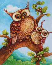 Без бренда «Совёнок с совой на ветке» в Томске
