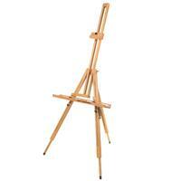 Без бренда «Коробка 4 шт.: Мольберт Две картинки тренога, деревянный, подставка» в Томске