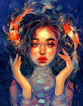 Без бренда «Девушка и карпы кои» в Томске