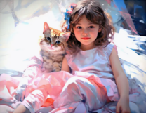 Без бренда «Девочка и пушистая кошечка» в Томске