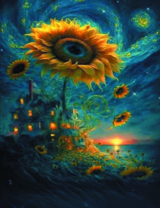 Без бренда «Фэнтези сюжет с подсолнухом» в Томске