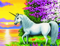 Без бренда «Белый единорог на фоне заката» в Томске